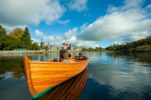 Fishing in the Castle grounds